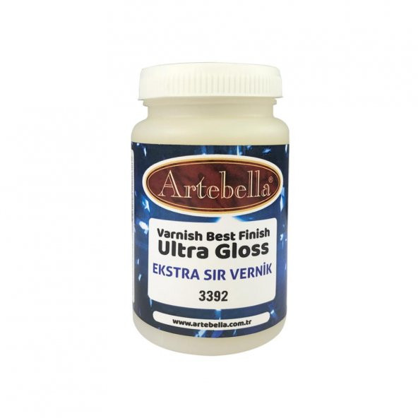 Artebella Ultra Gloss Sır Vernik 3392250 250ml