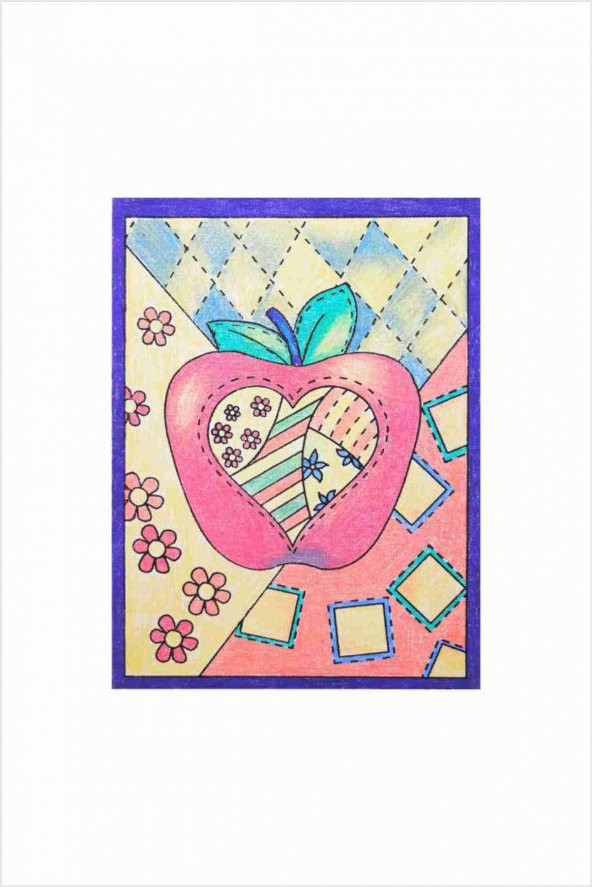 11 I Ahşap Çerçeveli Mandala Tuval Boyama Seti + 6 Yaş 20x30 cm - 7