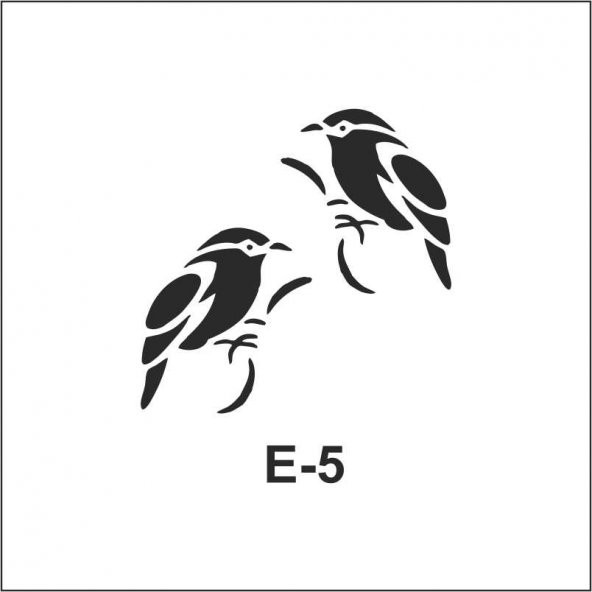 E-5 Artebella Stencil 10x10 Cm