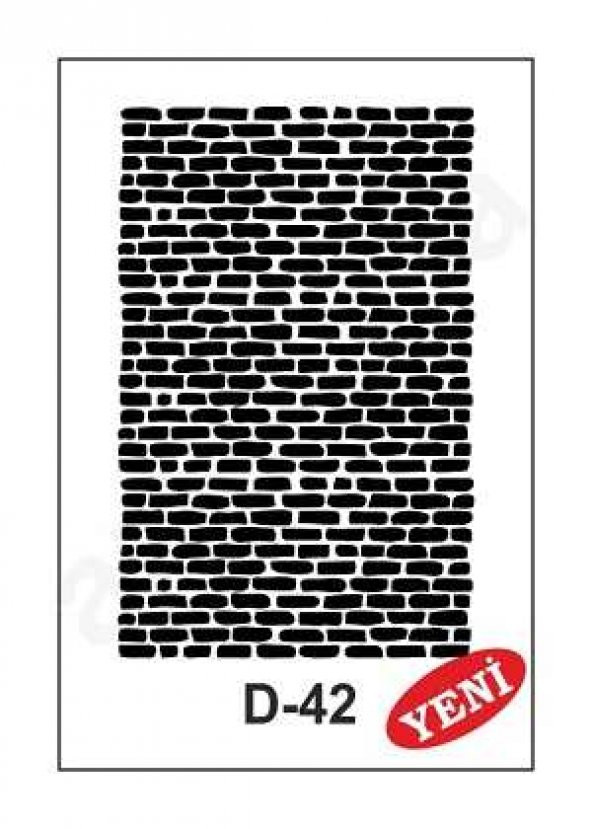 D-42  Artebella Stencil 20x30 Cm