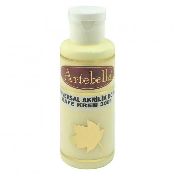 Artebella Akrilik Boya 3001130 Kafe Krem 130 ml
