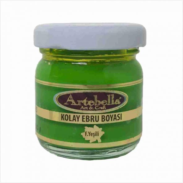 Artebella Kolay Ebru Boyası 36130040 Fıstık Yeşili 40ml