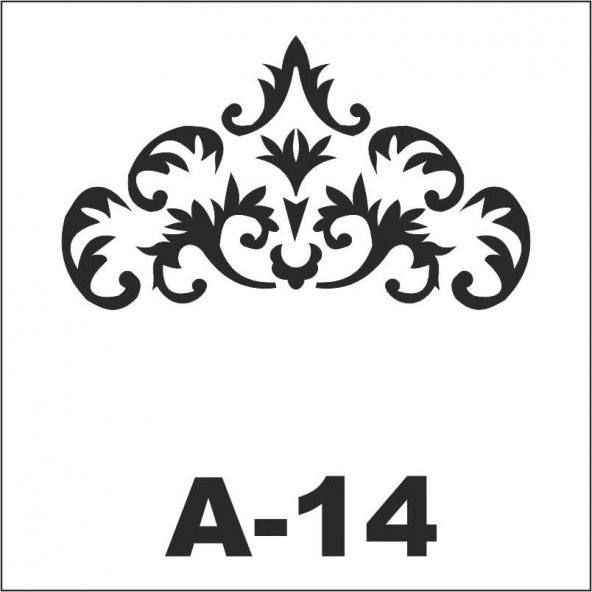 A-14 Artebella Stencil 20x20 Cm