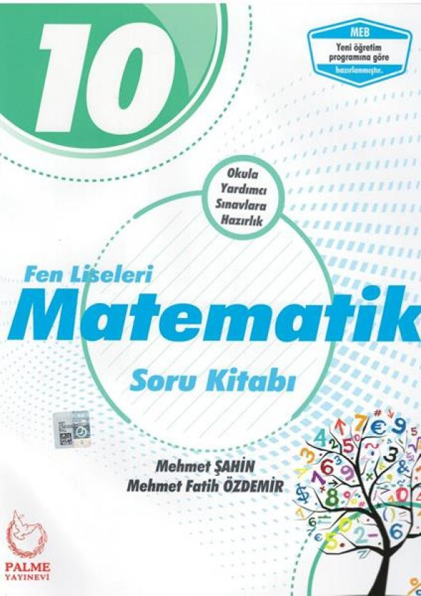 10. Sınıf Fen Liseleri Matematik Soru Kitabı Palme Kitabevi