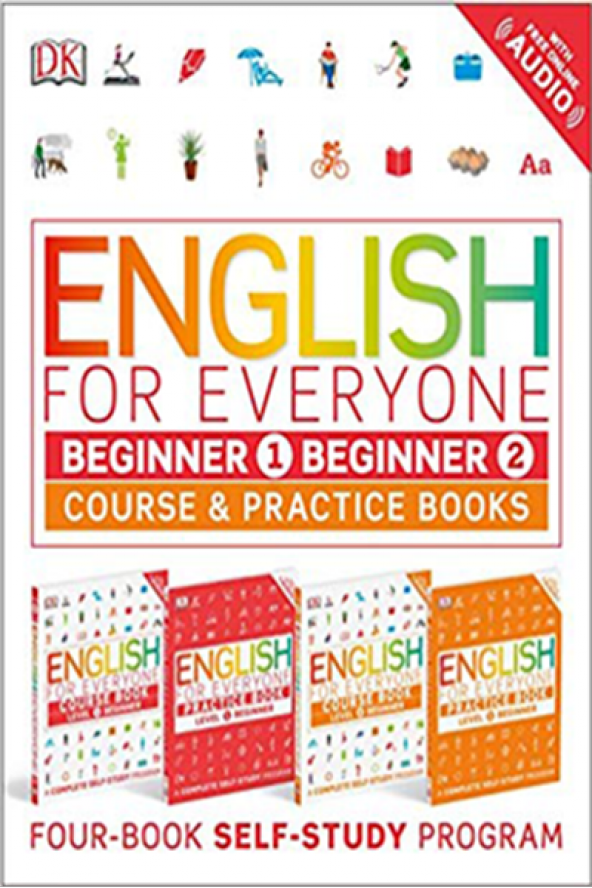 English for Everyone Slipcase Beginner 1 Beginner 2
