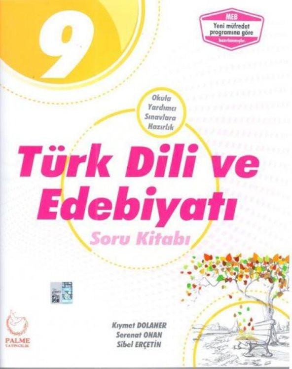 9. Sınıf Türk Dili ve Edebiyatı Soru Kitabı Palme Kitabevi