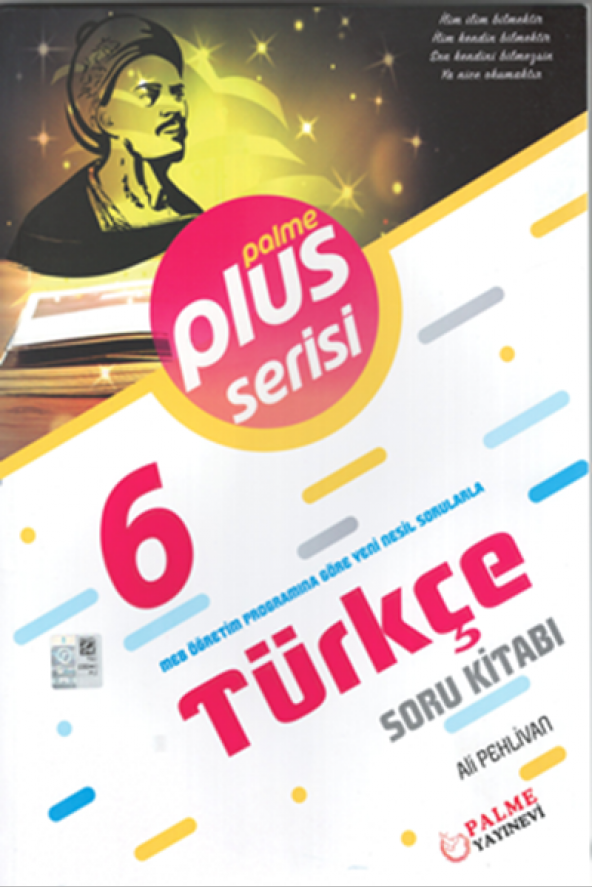 Plus Serisi 6. Sınıf Türkçe Soru Kitabı Palme Kitabevi