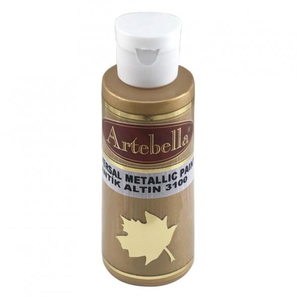 Artebella Metalik Boya 31000130 Antik Altın 130 ml