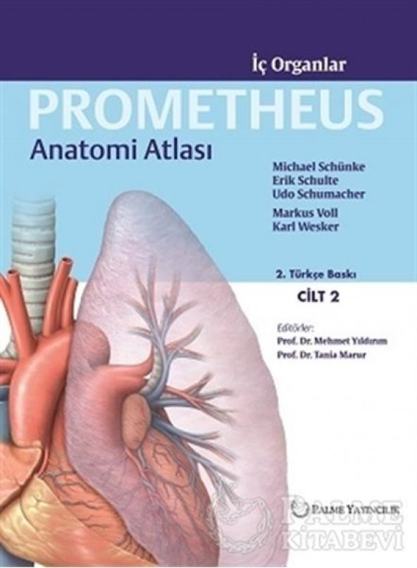 Prometheus Anatomi Atlası 2. Cilt İç Organlar Palme Kitapevi