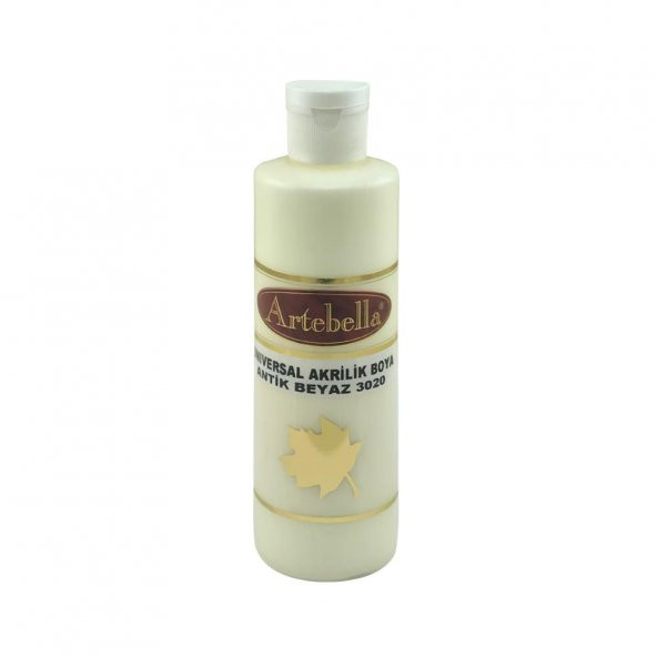 Artebella Universal Akrilik Boya 30200260 Antik Beyaz 260ml