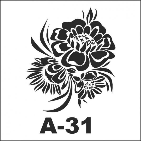 A-31 Artebella Stencil 20x20 Cm