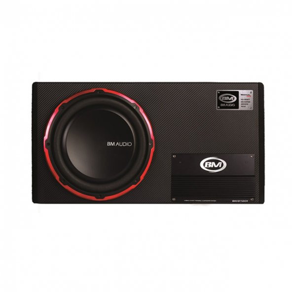 BOSCHMANN BWS112EX SERİ KENDİNDEN ANFİLİ SLİM AKTİF BAS SUBWOOFER - 2