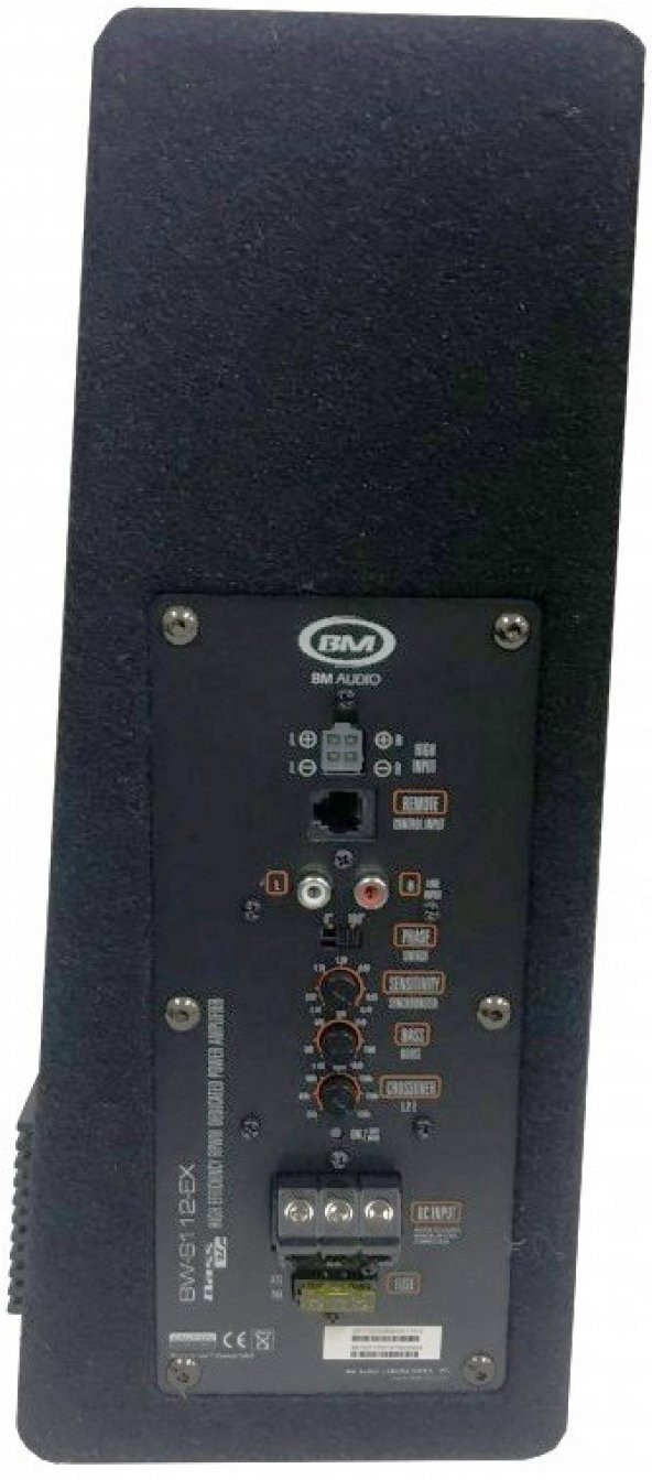 BOSCHMANN BWS112EX SERİ KENDİNDEN ANFİLİ SLİM AKTİF BAS SUBWOOFER - 6