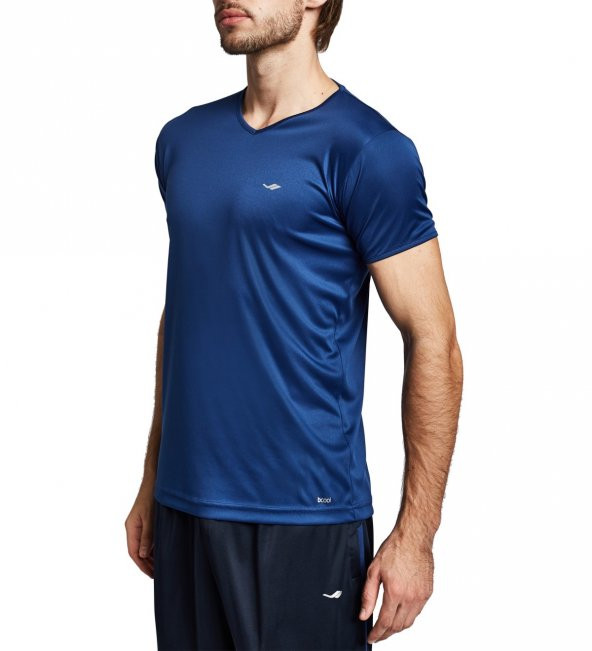 Lescon 19S-1221-19B Mavi Erkek Kısa Kollu T-Shirt