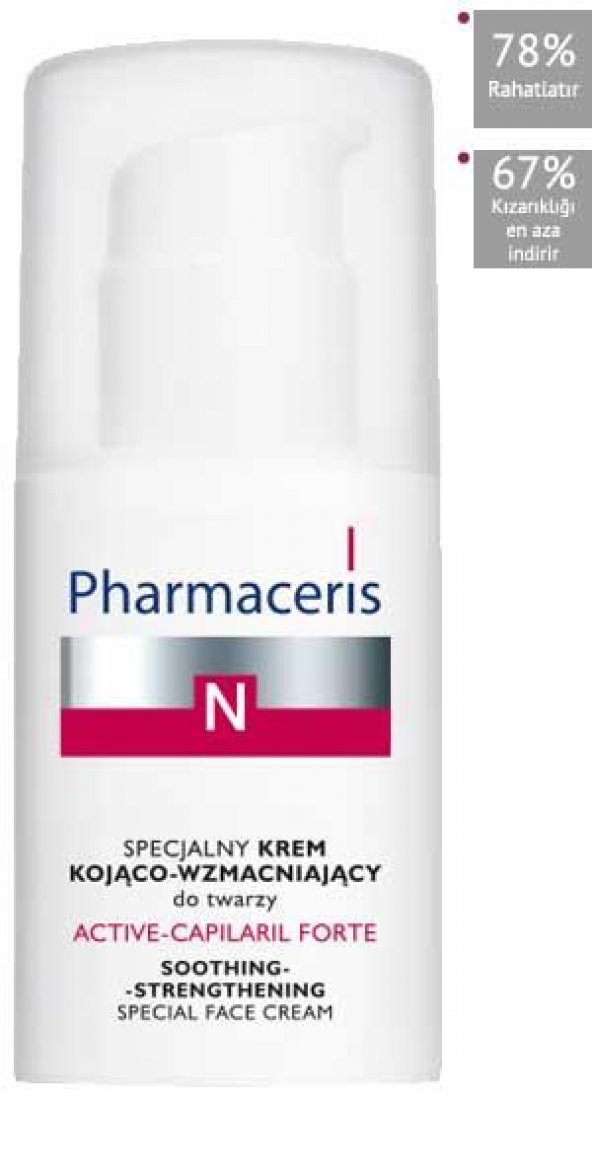 Pharmaceris N Active- Capilaril Soothing - Strengtheninig Cream ( Rahatlatıcı - Güçlendirici Krem ) 30 ml