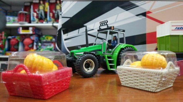 Cararama  Oyuncak Römorklu Traktör ve Çiftlik Oyun Seti - 7