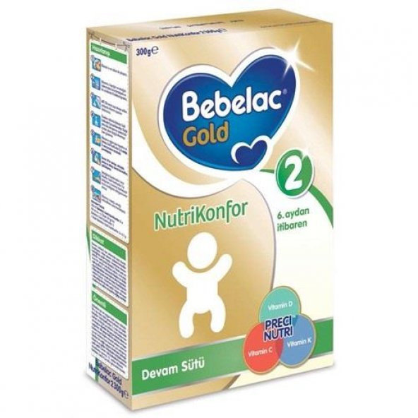 Bebelac Gold 2 NutriKonfor Devam Sütü 300 gr