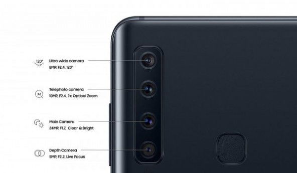 Samsung Galaxy A9 2018 128 GB MAVİ (Samsung Türkiye Garantili) - 7