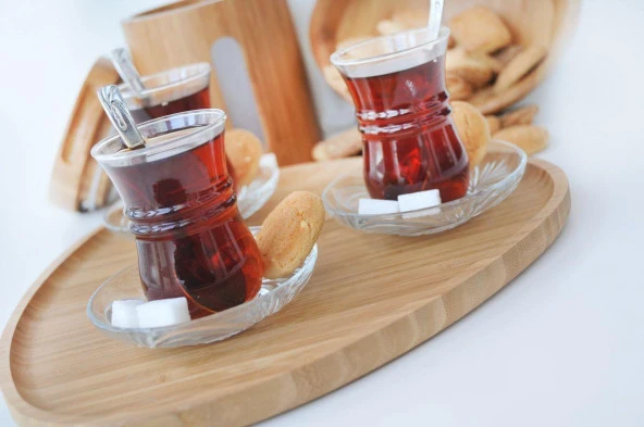 Bambum Macchiato Üçgen Tepsi BTUO01 - 3