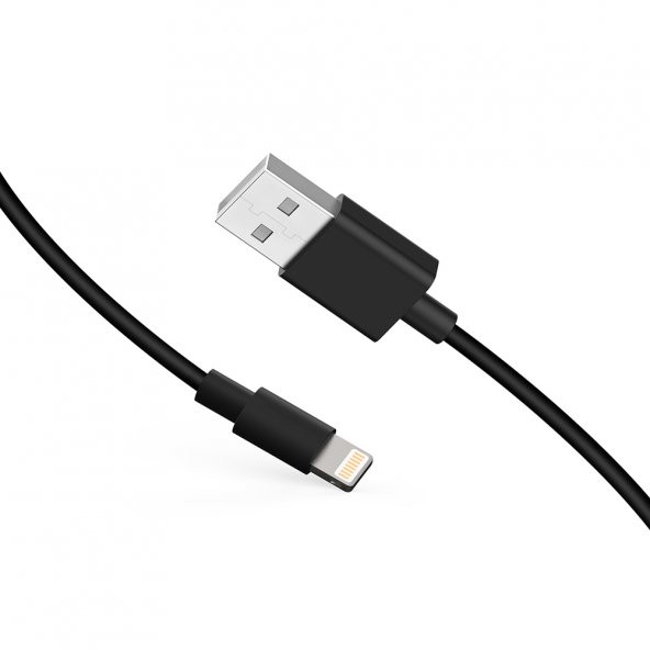 Syrox C30 Araç Şarj Aleti iPhone Lightning Kablo Set 1.0A Siyah - 3