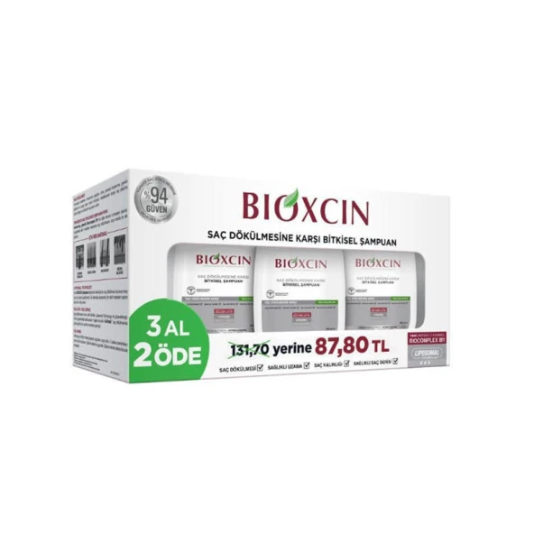 Bioxcin Genesis Şampuan Yağlı Saçlar İçin 3 AL 2 ÖDE