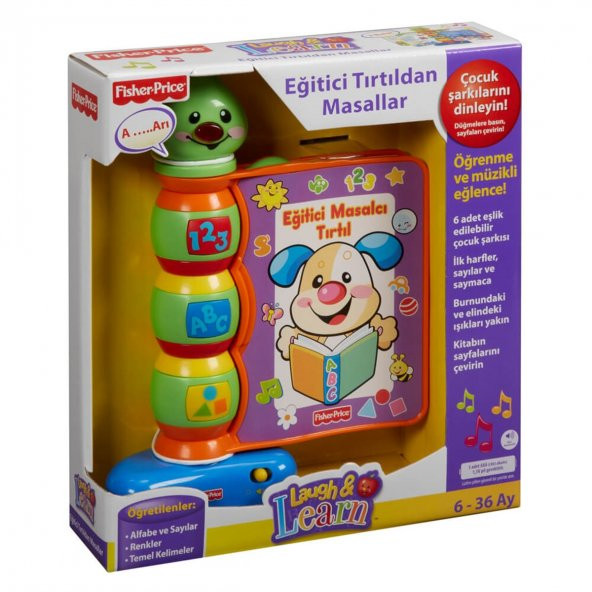 Mattel Fisher Price Eğitici Masalcı Tırtıl (Türkçe) N3835