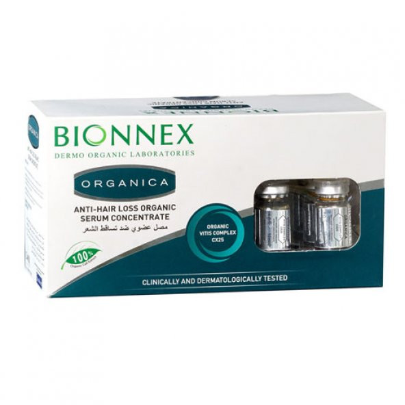 Bionnex Organica Saç Dökülmesi Karşıtı Serum-Tüm Saç Tipleri İçin 10 ml*12