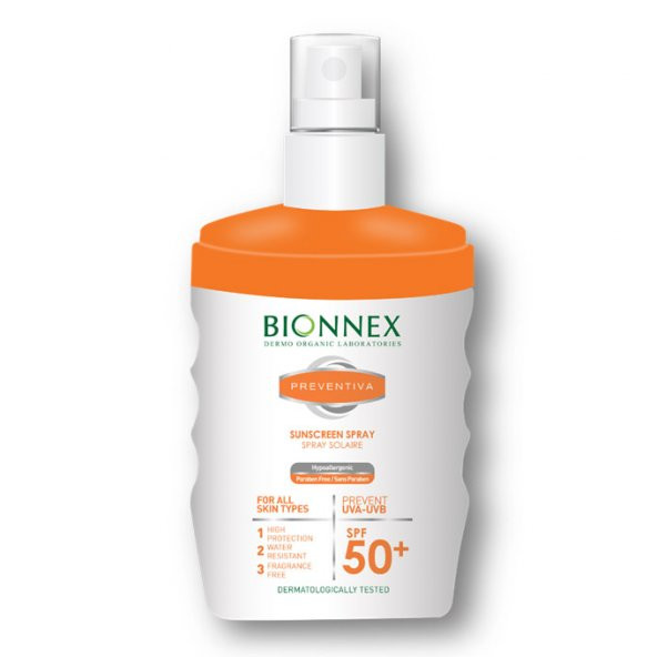 Bionnex Preventiva Güneş Spreyi 50 spf 150 ml