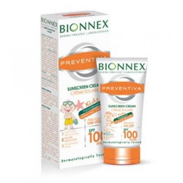 Bionnex Preventiva Çocuk Güneş Kremi 100 spf Max 50 ml