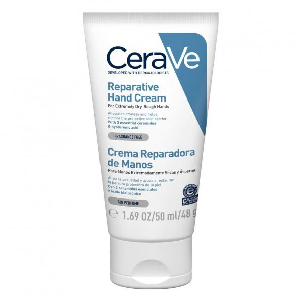CeraVe Reparative Hand Cream Onarıcı El Kremi 50ml