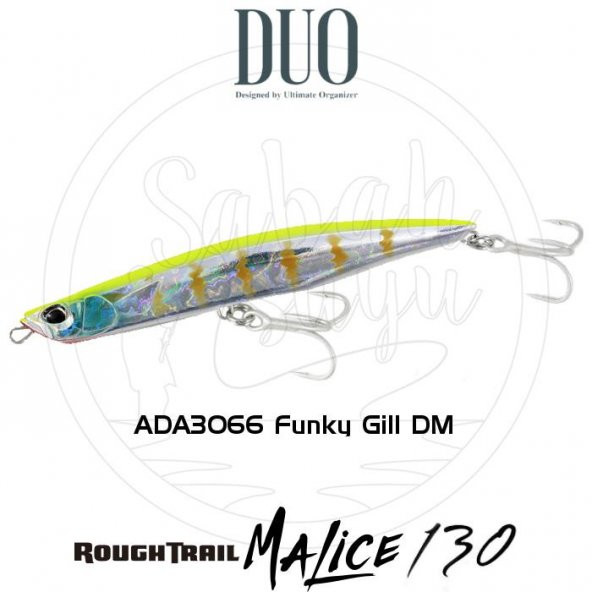 Duo Rough Trail Malice 130 ADA3066 Funky Gill DM Sahte Balık
