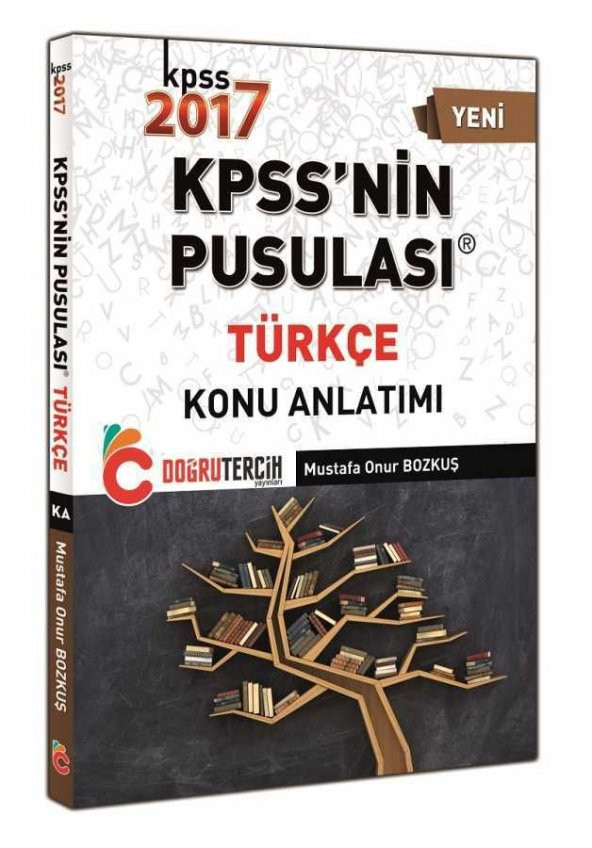 Doğru Tercih Yayınları 2017 KPSS nin Pusulası Türkçe Konu Anlatımı