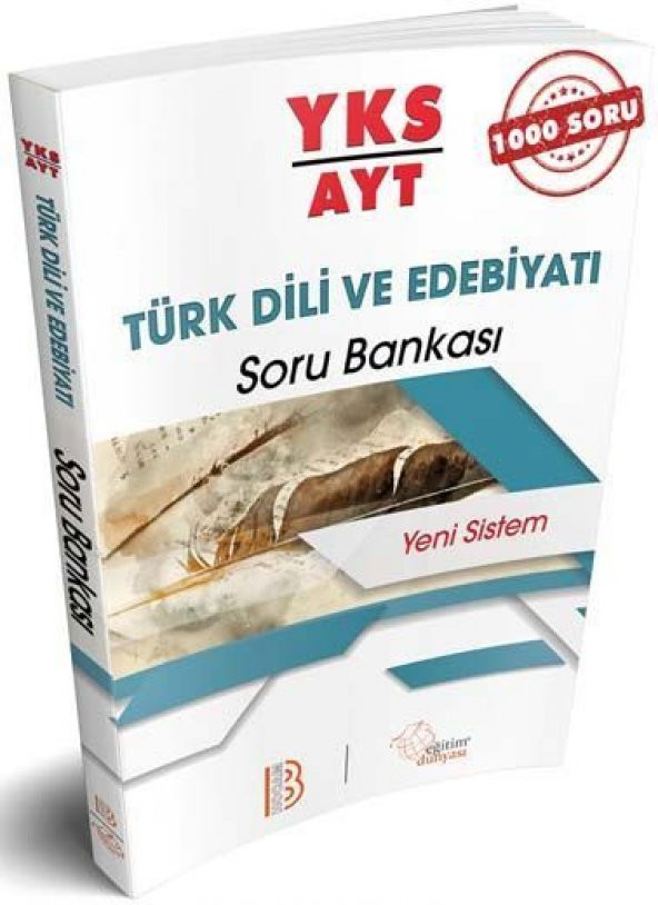 Benim Hocam Yayınları AYT 1000 Türk Dili ve Edebiyatı Soru Bankası