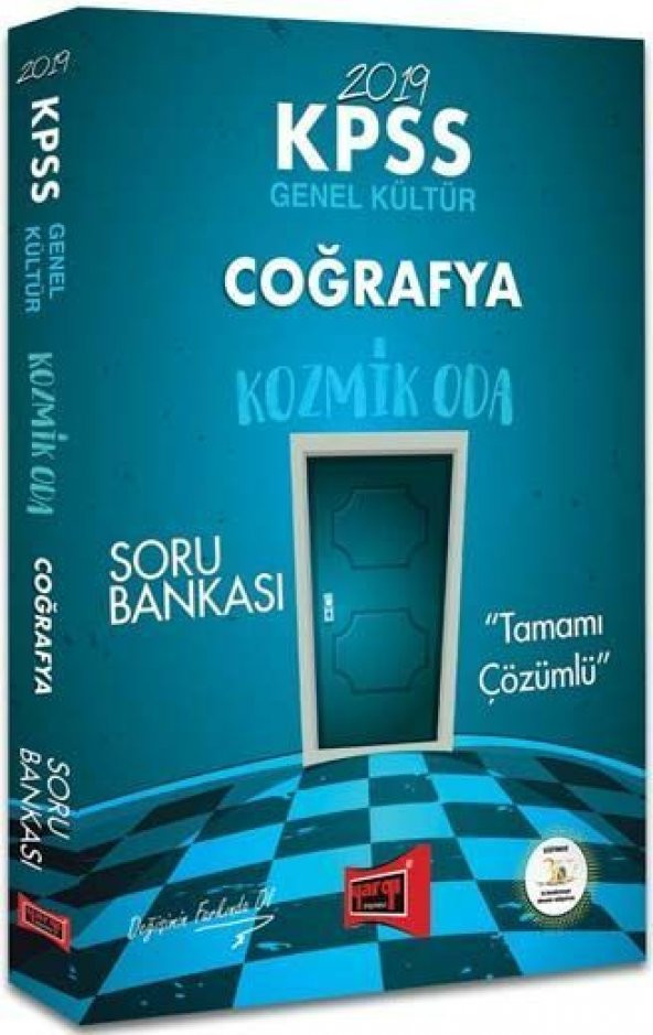 Yargı Yayınları 2019 KPSS Coğrafya Kozmik Oda Tamamı Çözümlü Soru Bankası