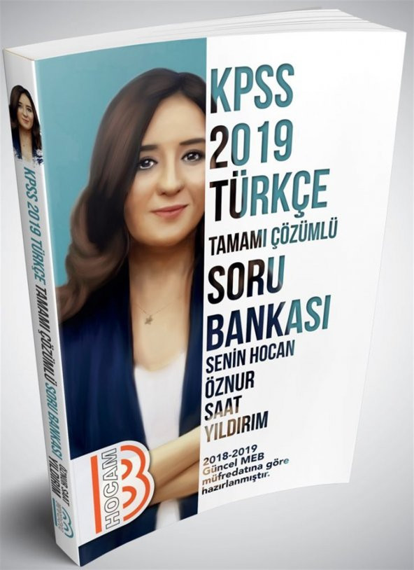 Benim Hocam Yayınları 2019 KPSS Türkçe Tamamı Çözümlü Soru Bankası