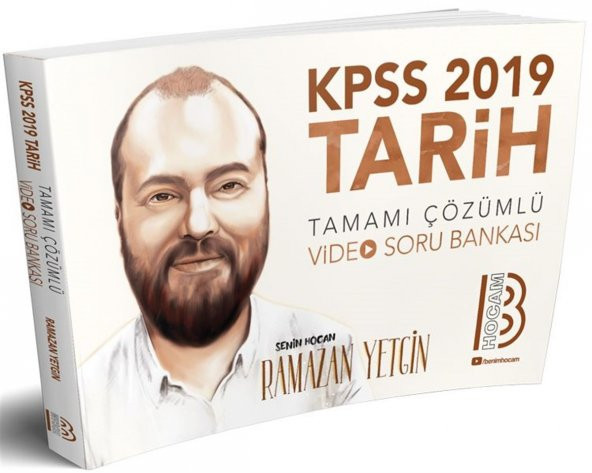 Benim Hocam Yayınları 2019 KPSS Tarih Video Soru Bankası