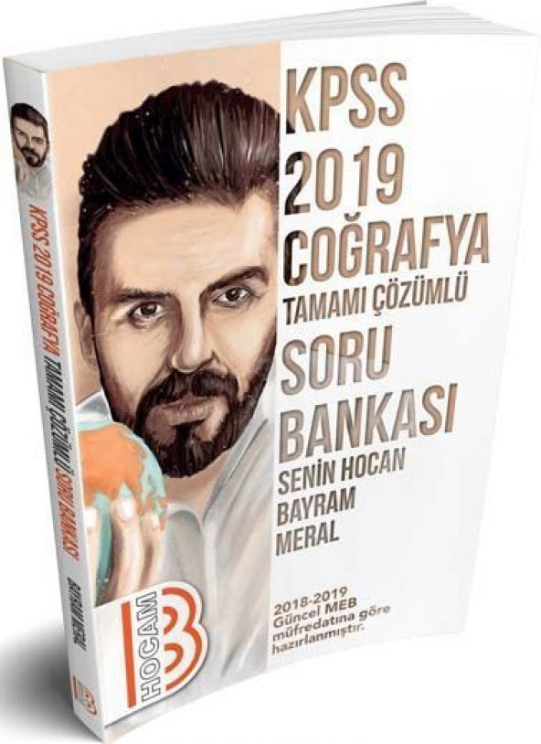 Benim Hocam Yayınları 2019 KPSS Coğrafya Tamamı Çözümlü Soru Bankası