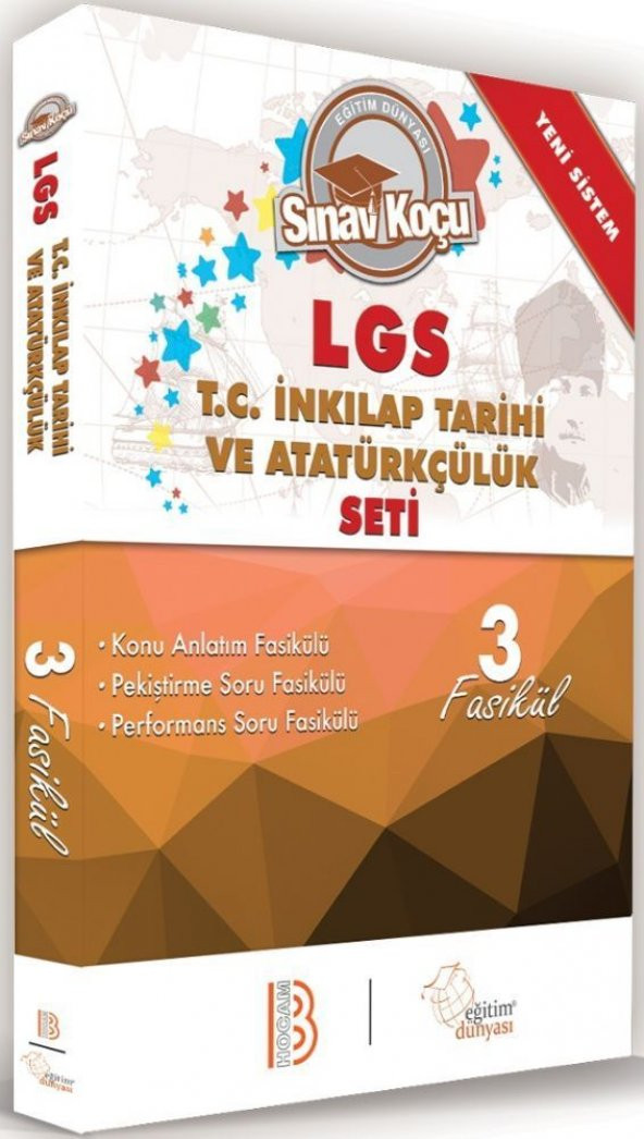 Benim Hocam Yayınları 8. Sınıf LGS T.C. İnkılap Tarihi ve Atatürkçülük Seti 3 Fasikül Seti