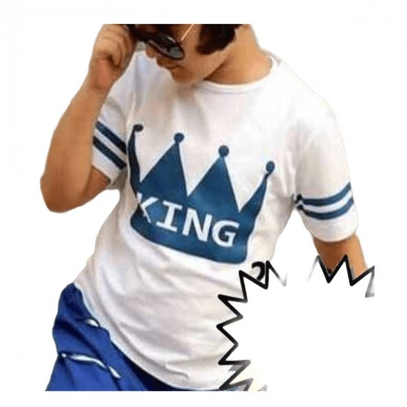 Erkek Çocuk King T- Shirt