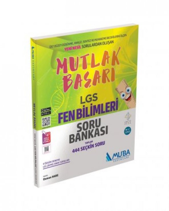 Mutlak Başarı LGS FEN BİLİMLERİ Soru Bankası MUBA YAYINLARI