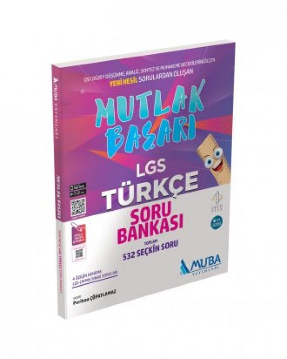  Mutlak Başarı LGS Türkçe Soru Bankası MUBA YAYINLARI