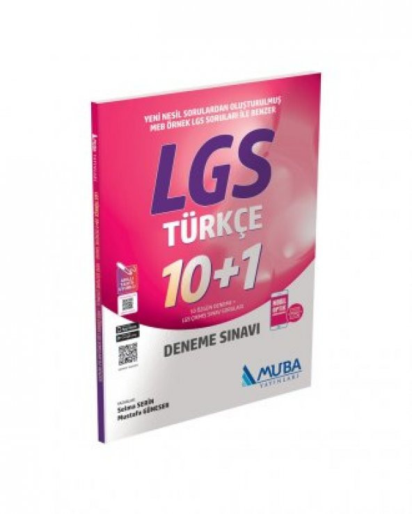 LGS Türkçe 10+1 Deneme Sınavı MUBA YAYINLARI
