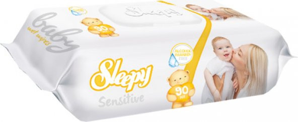 Sleepy Sensitive Islak Mendil 12x90 Adet - 2