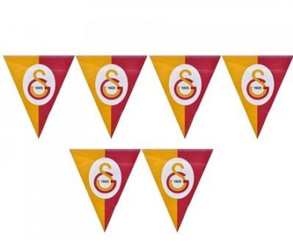 11 Bayraklı Galatasaray Flama 3.20 Doğum Günü Parti Malzemesi