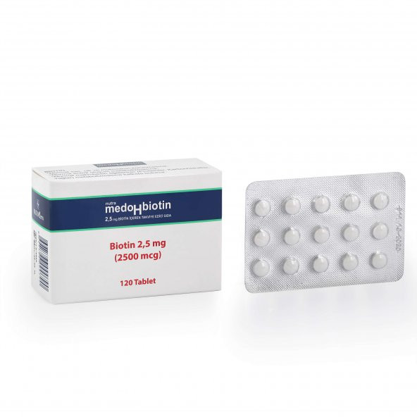 Dermoskin MedoHbiotin 2,5 mg 120 tablet