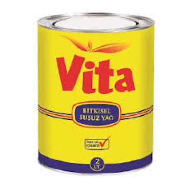 VİTA MARGARİN SUSUZ YAĞ 2 LT (1 ADET)