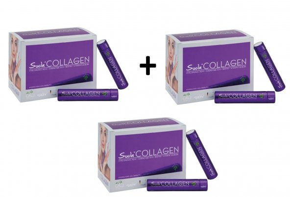Suda Collagen 40ml 14 Adet 3lü Paket