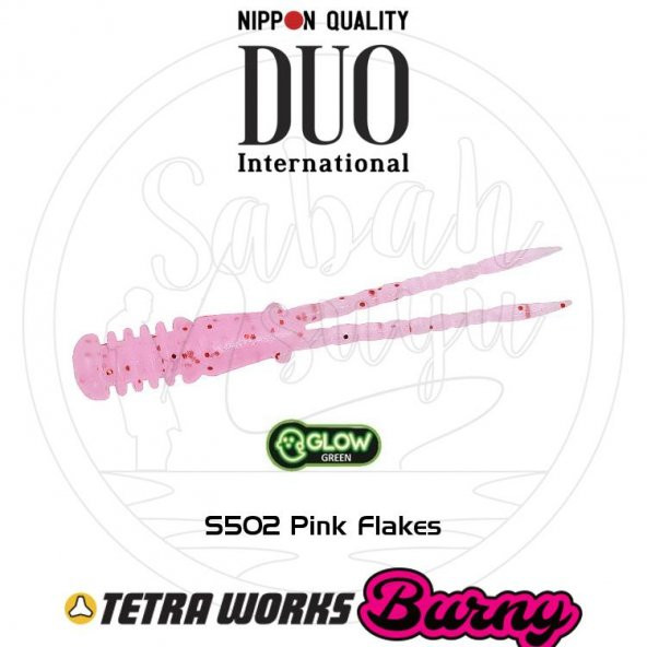 Duo Tetra Works Burny LRF Silikon 42mm. S502 Pink Flakes
