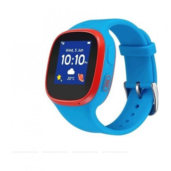 Alcatel Movetime MT30  Akıllı Çocuk Saati - Mavi - 2