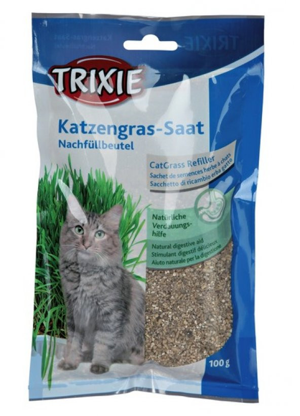 Yetişkin Kediler için Yumuşak Kedi Çimi Trixie